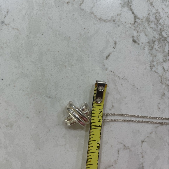 Auth Tiffany&co necklace 18” silver 925 - Picture 11 of 14